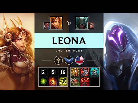 Leona Support vs Pyke - NA Diamond Patch 25.17