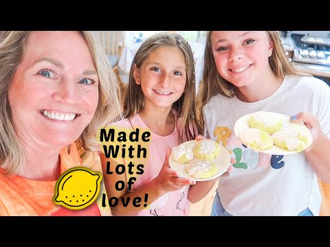 How To Make "LEMON COOKIES" That Melt In Your Mouth!