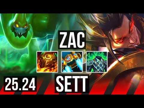 ZAC vs SETT (TOP) | EUW Master | 25.24