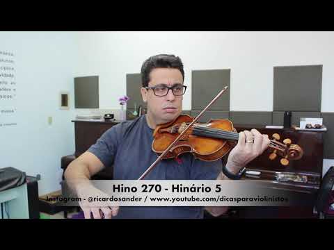 Hino 270 Violino Hinário 5 CCB