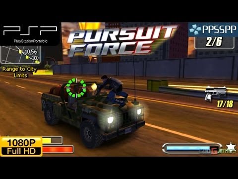 pursuit force psp rom