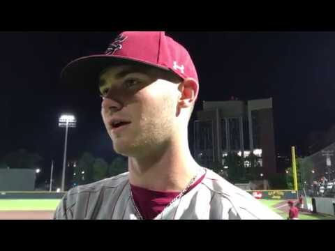 TJ Shook after Friday's win over Vanderbilt
