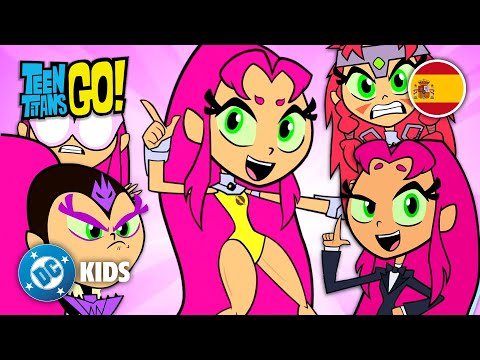 🩷 ¡El Multiverso de Starfire!  | Teen Titans Go! en Español | @DCKidsEspaña