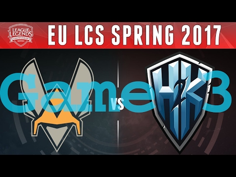 Highlights: EU LCS Spring 2017 - VIT vs H2K Game 3