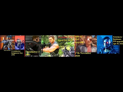 The Evolution Of Arnold Schwarzenegger in Games: Terminator/Predator Comparison (1991-2021)