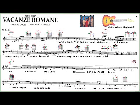 Vacanze romane per ukulele