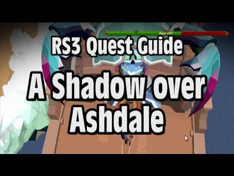 RS3: A Shadow over Ashdale Quest Guide - RuneScape
