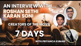 Roshan Sethi and Karan Soni Interview | 7 Days | BFI London Film Festival 2021 video