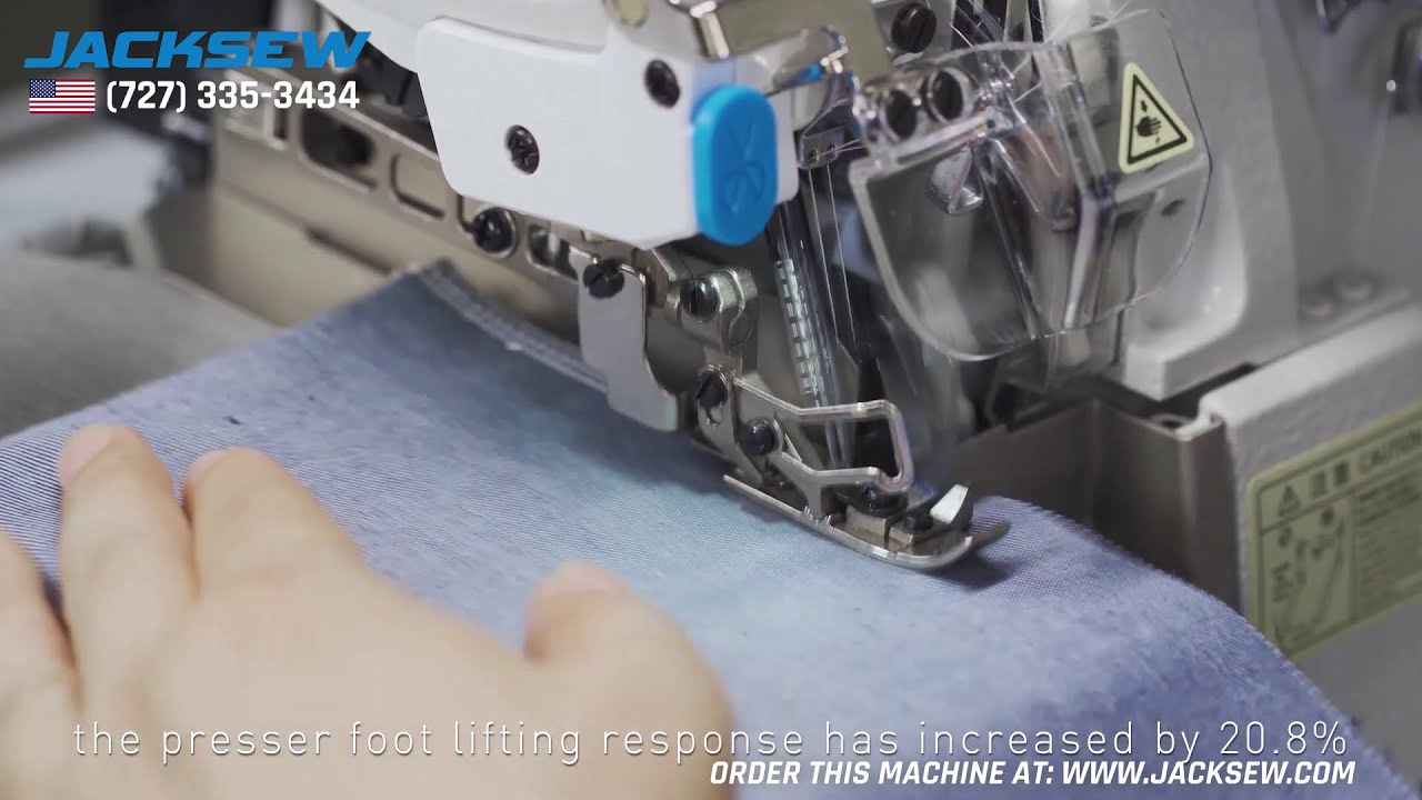 Jack C5F Upgraded Version Digital Overlock Sewing Machine