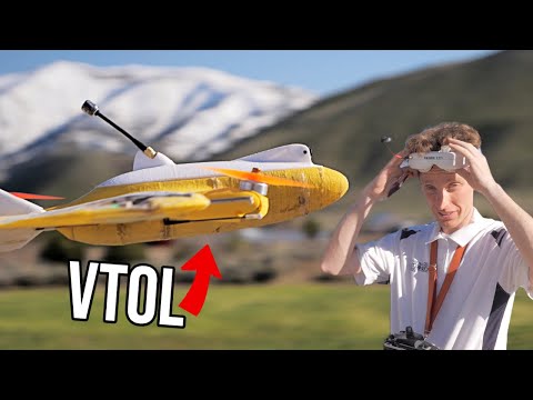 The REAL MiniHawk // 3-Motor, 3D Printed, Opensource, Autonomous VTOL FPV Airplane Drone at UNR