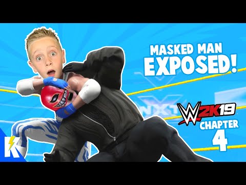 Unmasking the Red Devil! Little Flash WWE 2K19 Career Mode Part 4 | K-City GAMING