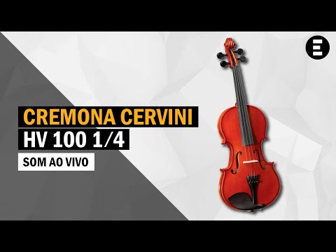 Violino Cremona Cervini HV 100 1/4 | Egitana.pt
