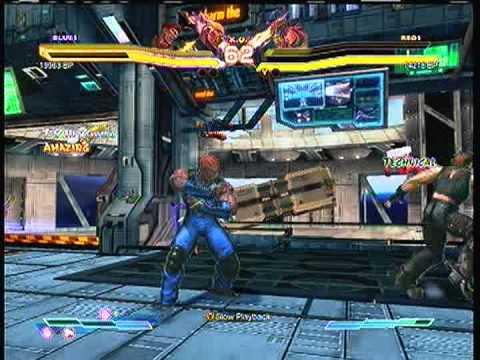 Street Fighter X Tekken: rosetukaidesu (Raven-Rolento) vs. atitaso (Hwoarang-Poison)  SD