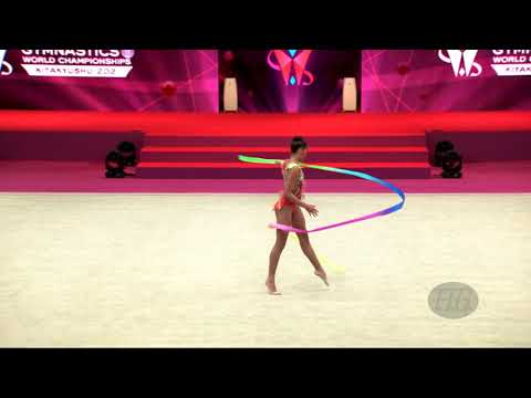 PASSOS Ana Luisa (BRA) - 2021 Rhythmic Worlds, Kitakyushu (JPN) - Qualifications Ribbon