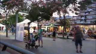 preview picture of video 'Видео: Променад в Санта Сусанне (Santa Susanna, Spain)'