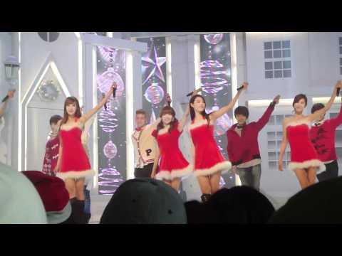 [fancam]111222 M-countdown AS&Pledis boys - Xmas special(1)