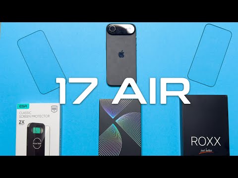 The 4 best tempered glass screen protectors for the iPhone 17 Air – comparison & test