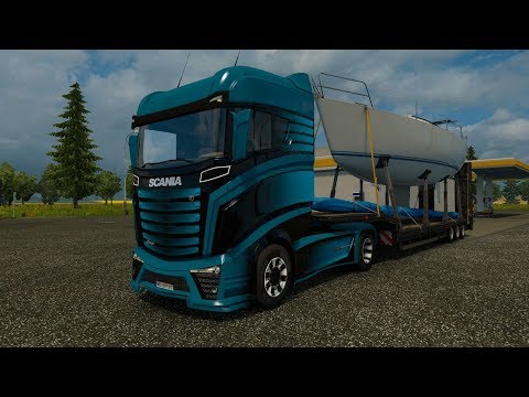 [ETS 2 Mod] Scania Concept | Euro Truck Simulator 2 (1.31)