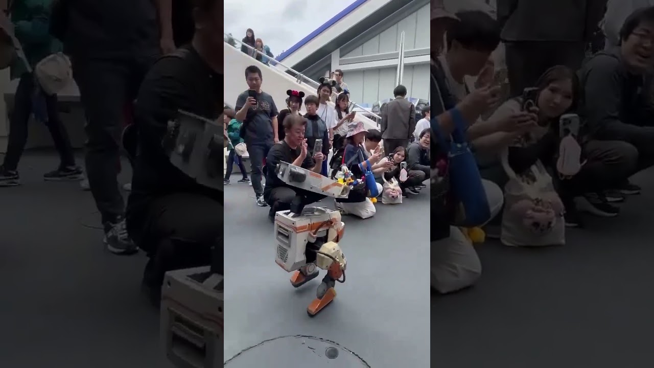 東京ディズニーランド「アトモスフィアプログラム「BDXドロイド」探索の様子 #disney #ディズニーランド #disneyland #ディズニー #ドロイド