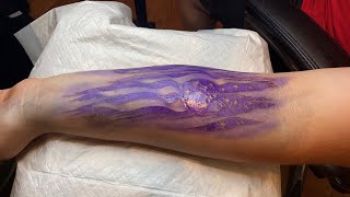 American Flag Tattoo Live
