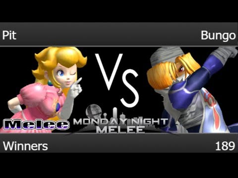 MNM 189 - Pit (Peach) vs RB | Bungo (Sheik) Winners - Melee