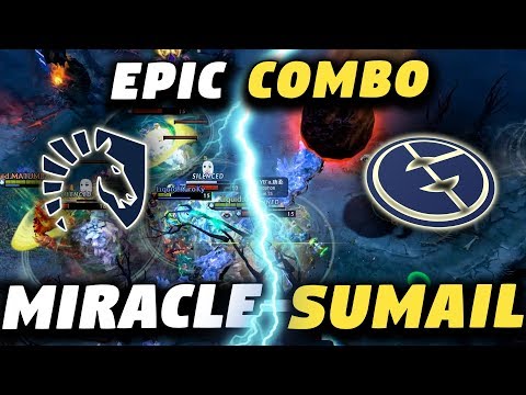 Miracle- UNSTOPPABLE Invoker DESTROYED Sumail Tiny - TEAM LIQUID vs EG - The International 2018