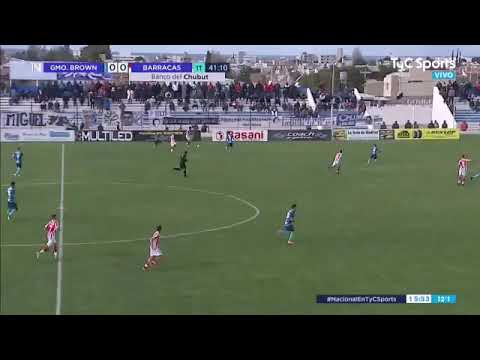 Brown Madryn 0 Barracas Central 2