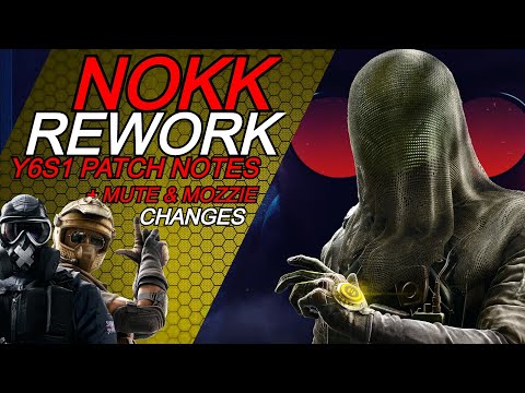 Nokk Rework + Mute & Mozzie Changes - Y6S1 Patch Notes | Rainbow 6 News