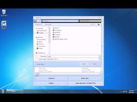 MS Word Shipping Labels Template Software