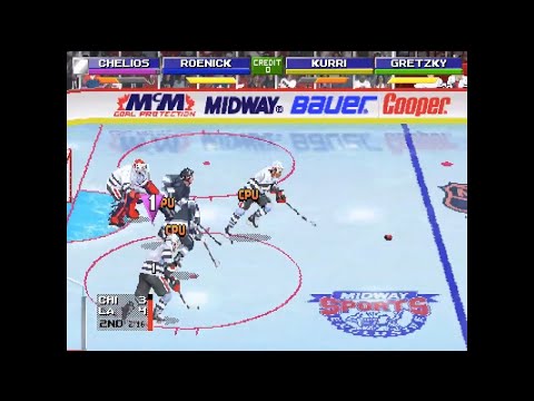 2 on 2 Open Ice Challenge Longplay (Arcade Version)