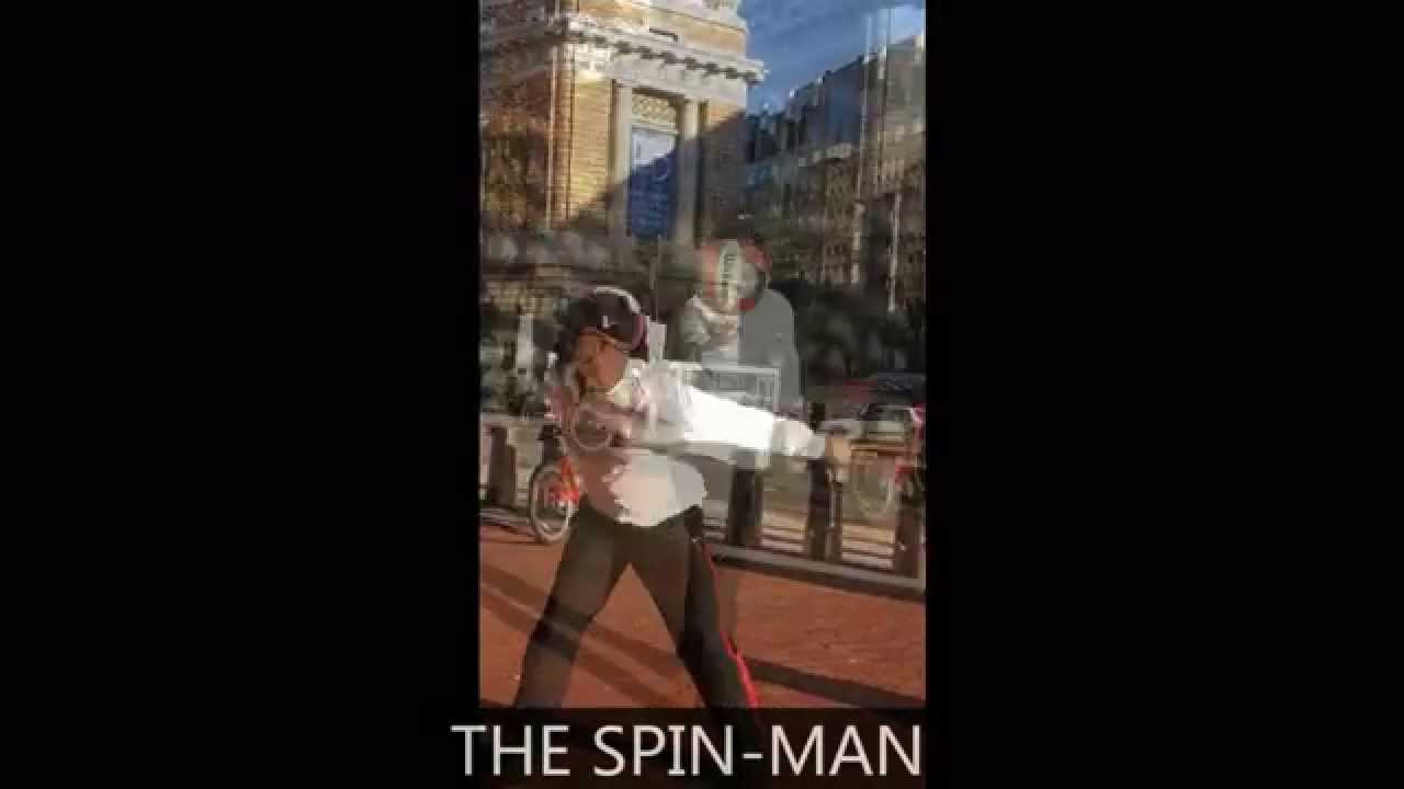 Promotional video thumbnail 1 for Basketball Spinning of The Spin-Man