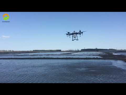 #Chufangagri TP32 #agricultural #drone #spray paddy seeds