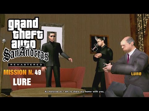 GTA: San Andreas HD REMASTERED Part 49 LURE Gameplay lets play XBOX 360 Walkthrough