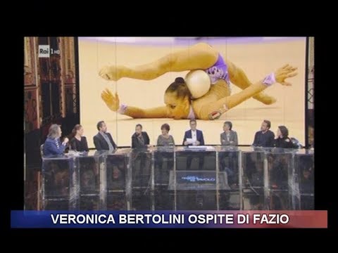 Veronica Bertolini ospite di Fazio