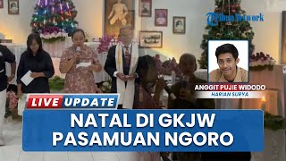 Jemaat Antusias Sambut Malam Natal 2025 di GKJW Pasamuan Ngoro Jombang Pakai Busana Terbaik