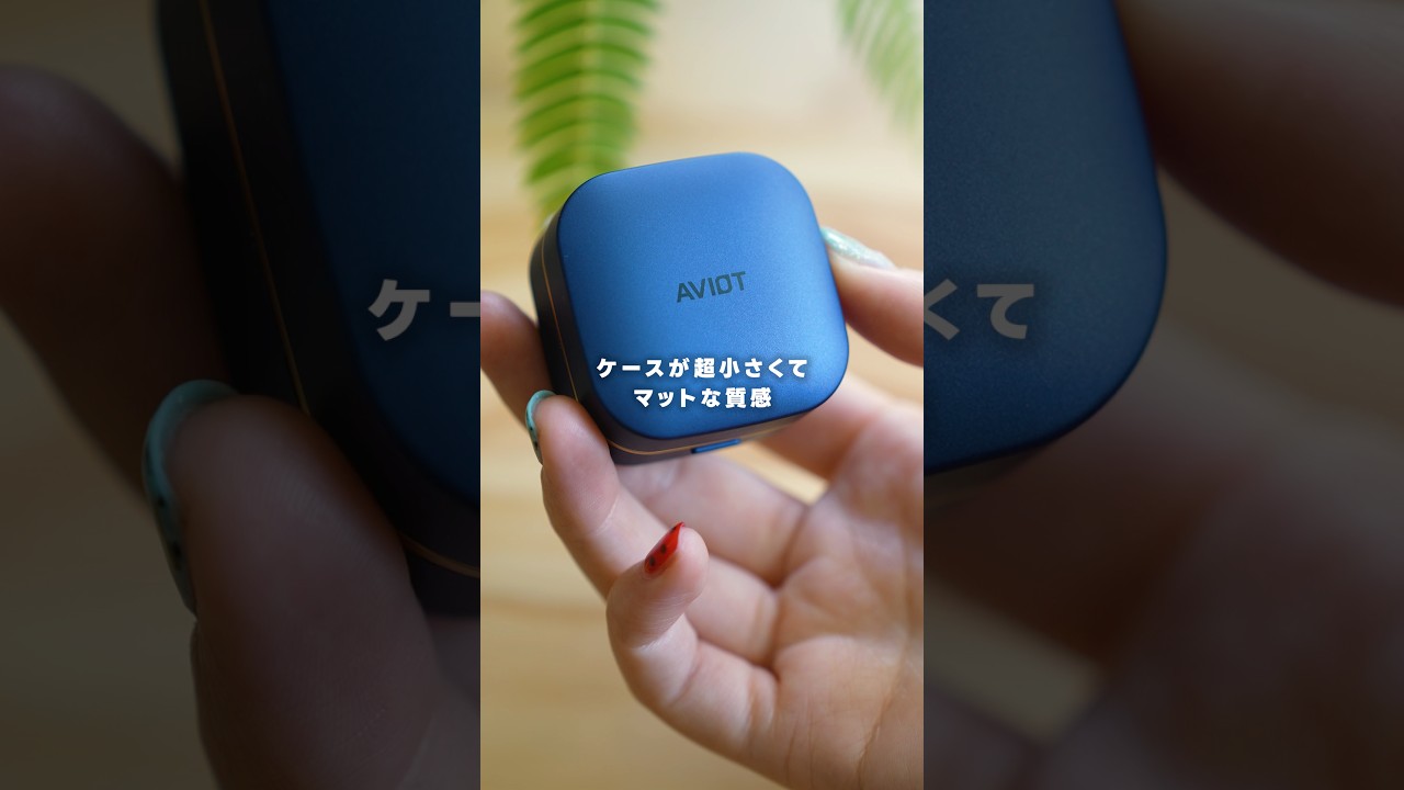 【AVIOT TE-Q3R】小さすぎるイヤホンが浪漫ありすぎた…