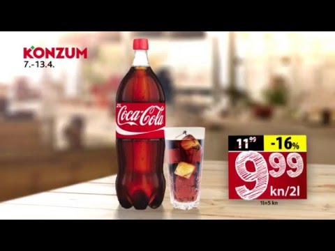 Konzum: Akcija katalog 7.4. - 13.4.2016.