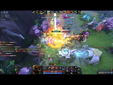 Dota 2 pro player Rampage feats Liquid.MATUMBAMAN on Chaos Knight