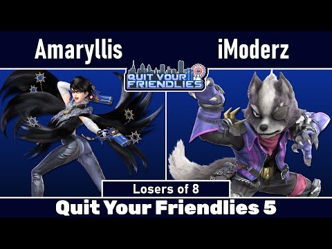 QYF5 | Amaryllis (Bayonetta) vs iModerz (Wolf) | Losers of 8 | SSBU Smash Ultimate