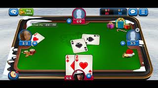 Snowed in, lets play spades (ugly game with commentary). #gaming #zyngaspades #spadesplus