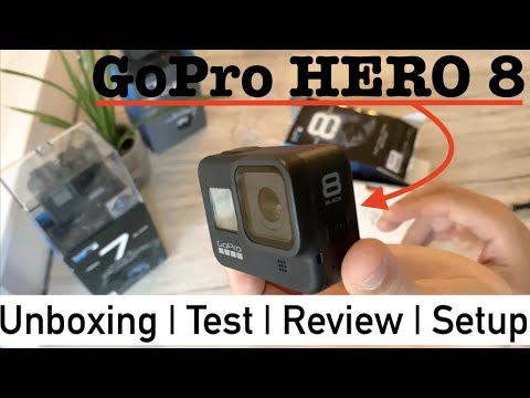 GoPro HERO 8 BLACK: Unboxing | Test | Review | Setup | Erster Eindruck (Deutsch)