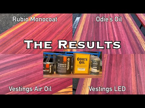 Odie's Oil vs Rubio Monocoat vs VestingsUSA THE RESULTS