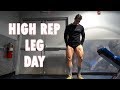 Big Reps for Big Legs | High Rep Leg Day!