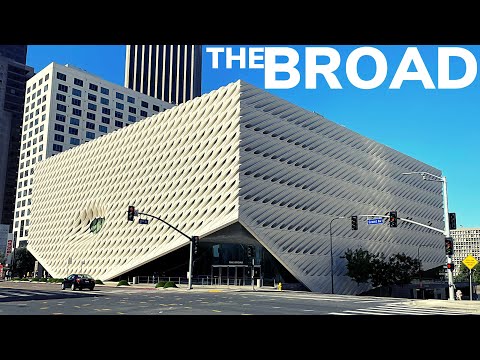 A visit to The Broad | a contemporary art museum | Los Angeles, California