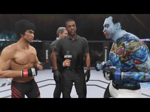 Bruce Lee vs. Blue Zombie - EA Sports UFC 2 - Dragon Fights 🔥🐲