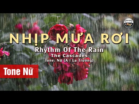 Nhịp Mưa Rơi (Rhythm of the Rain) | Karaoke | Tone Nữ | Beat Chuẩn