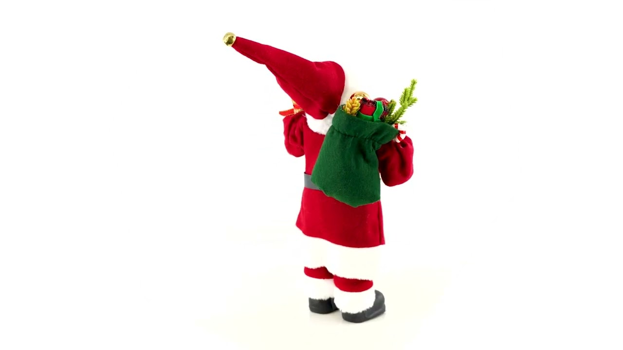 Standing Santa Claus Figure
