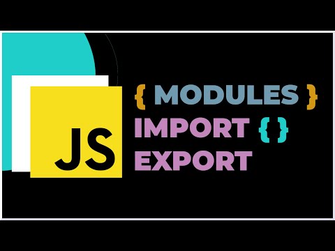 Import y Export en Javascript (ES Modules) - Explicación