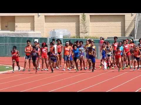 Northwest Flyers Meet 13-14 Girls 100 Meter Dash Heat (4/4) 5/25/15