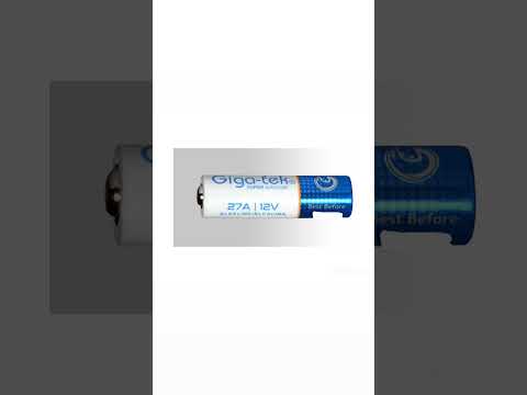 Giga-tek LR27A 12v Alkaline Battery - Pack of 5